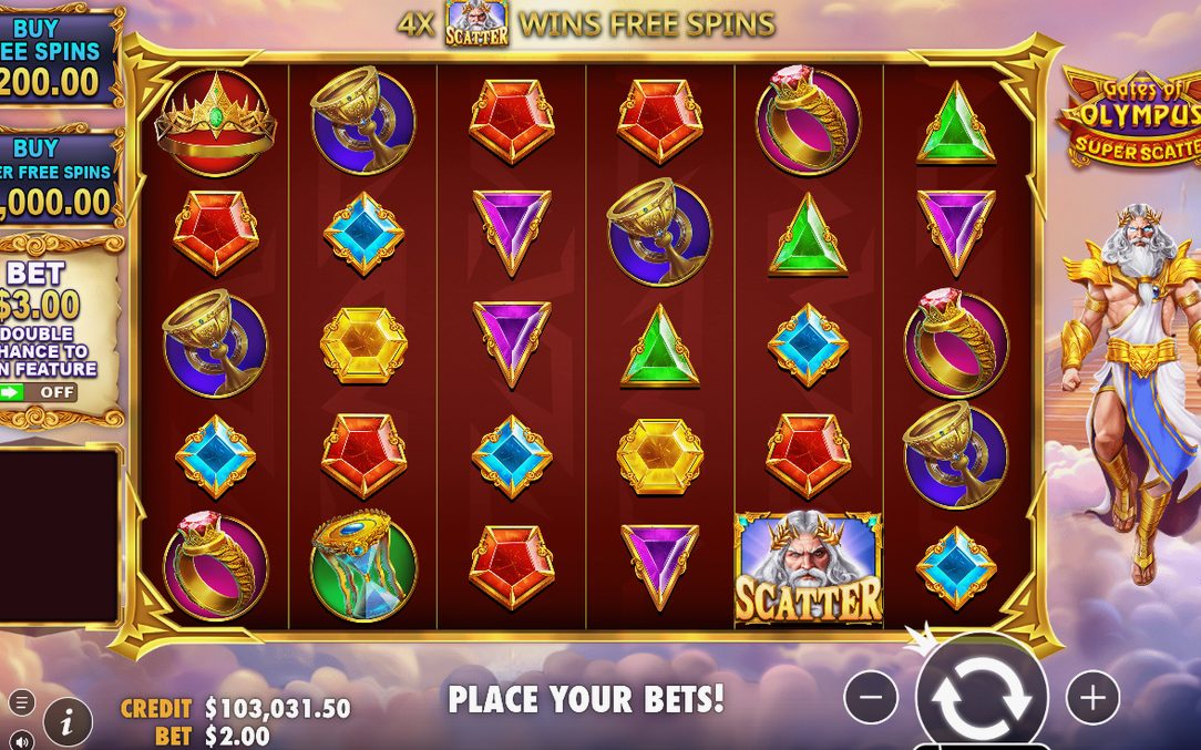 Gates of Olympus Super Scatter